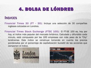 indice bursatil londres
